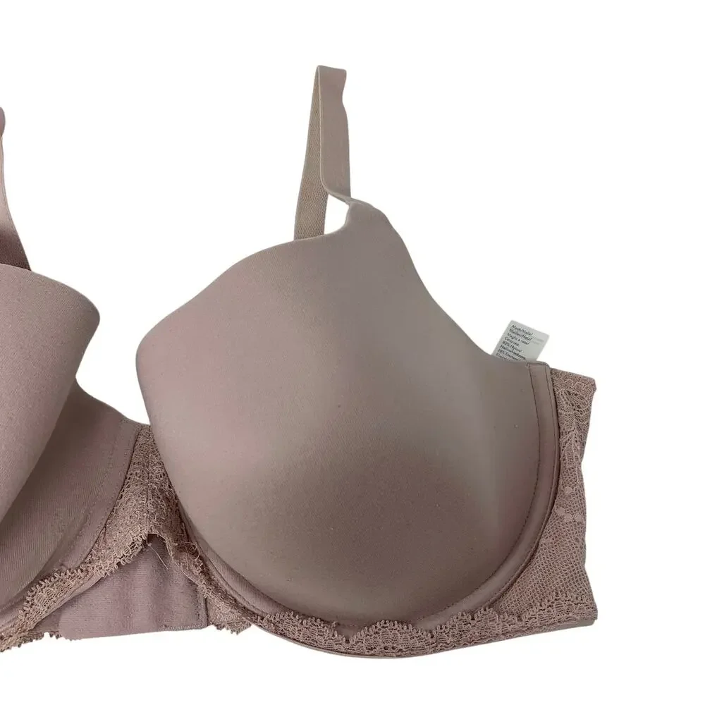 SPANX Bra-llelujah Lightly Lined Full Coverage Underwire Bra Blush Pink 38D
